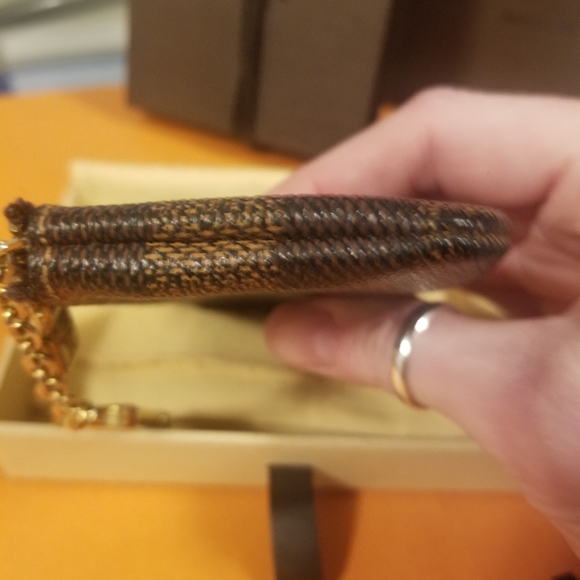 💯Authentic LV Coin/Card Pouch/Key Cles - Damier Ebene - Picture 7 of 10